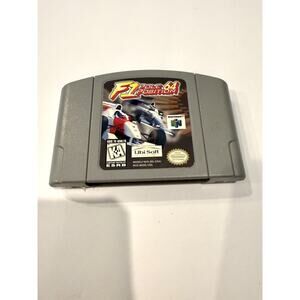 F1 Pole Position 64 Nintendo 64 N64 Video Game Racing Formula 1